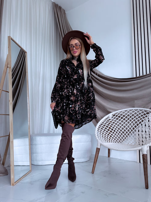 Kreklkleita "ALMOND DX16149" - melna ar choco